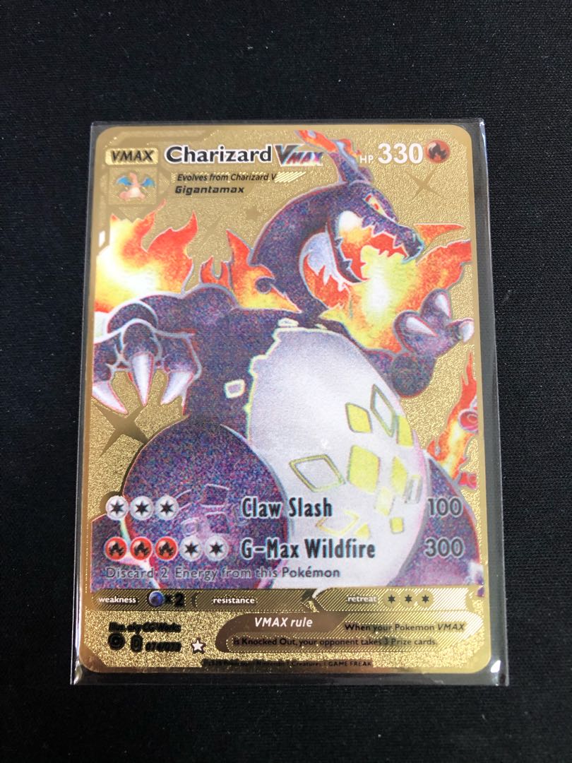 【タイムセール】金属カード ポケモンカード リザードン