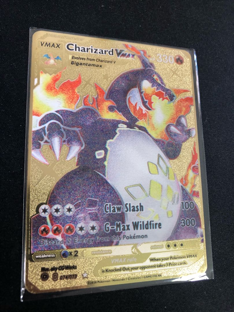 【タイムセール】金属カード ポケモンカード リザードン