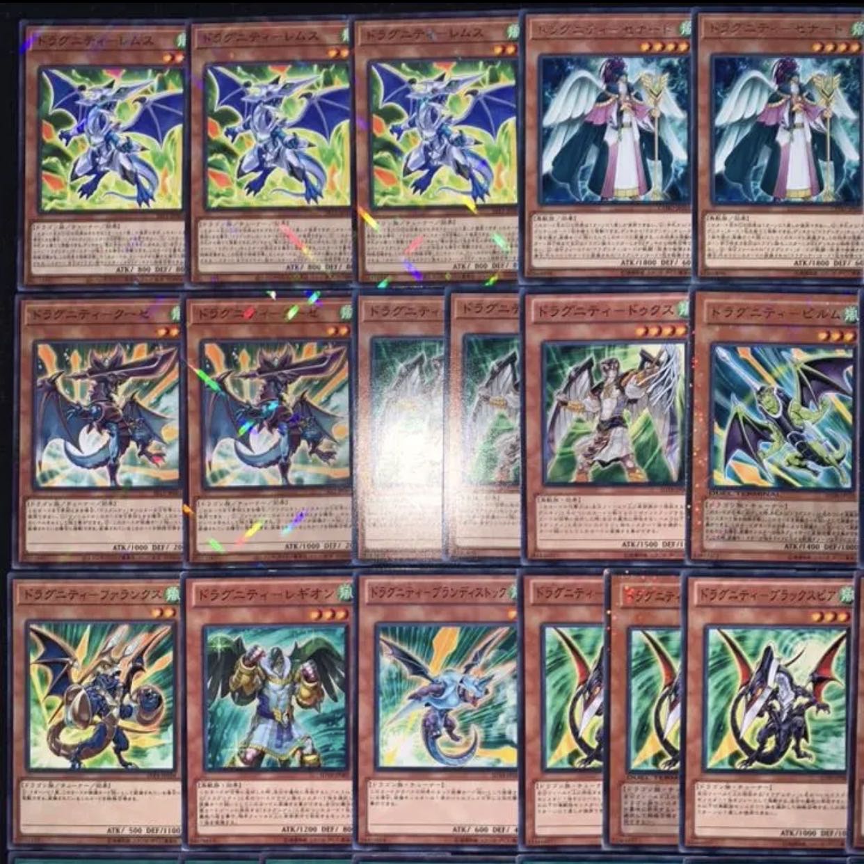 遊戯王 ドラグニティーデッキ40枚+EX15/gp02