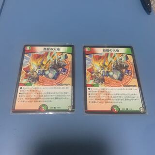 蒼龍の大地　2枚