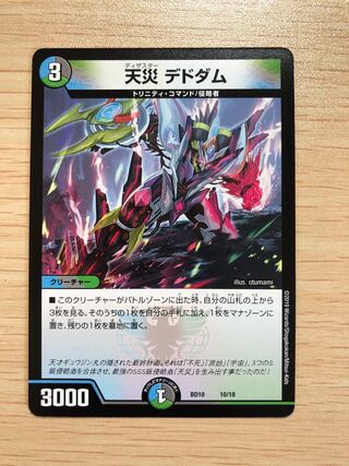 天災 デドダム 1枚