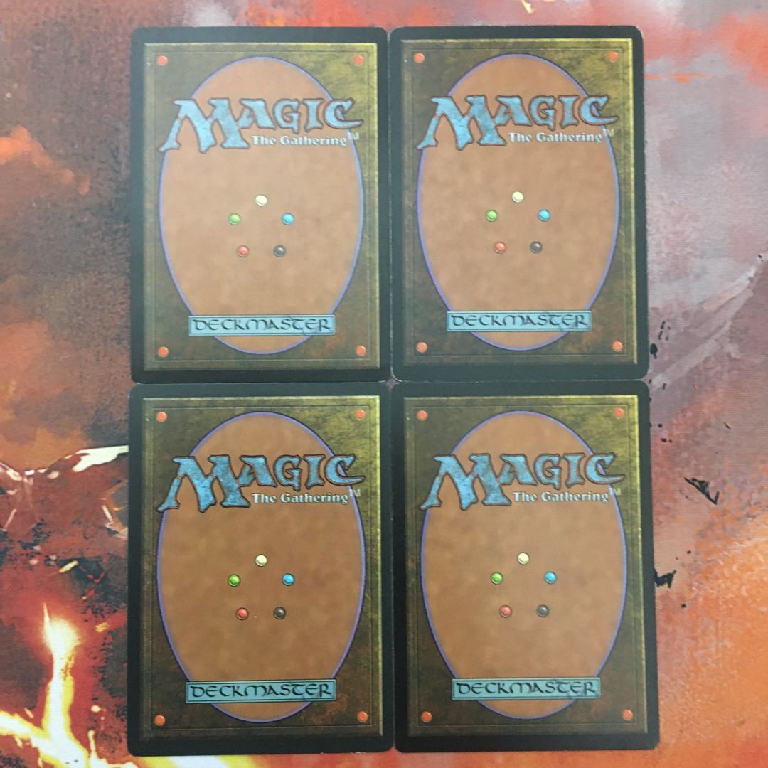 不毛の大地　4枚セット