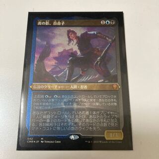 虎の影、百合子　エ　ッチング　foil