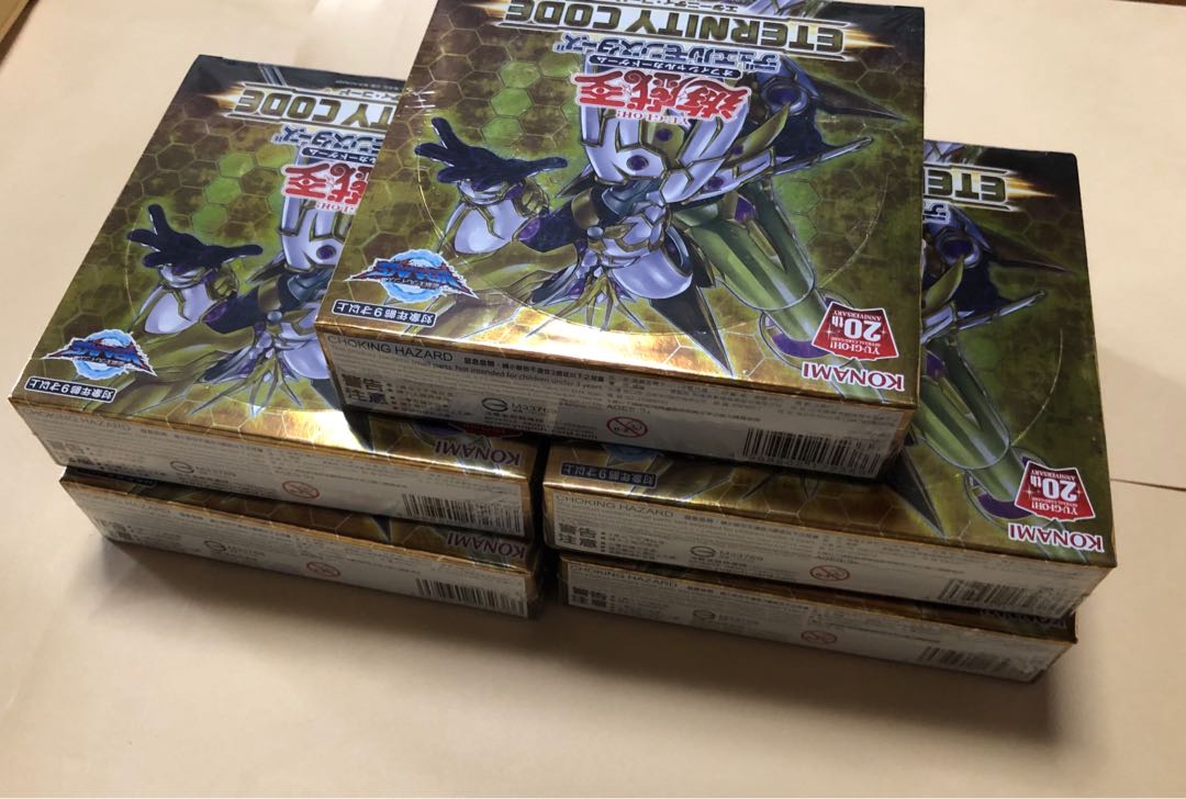 シュリンク付 アジア版 エターニティコード 5box 未開封 エタニティ