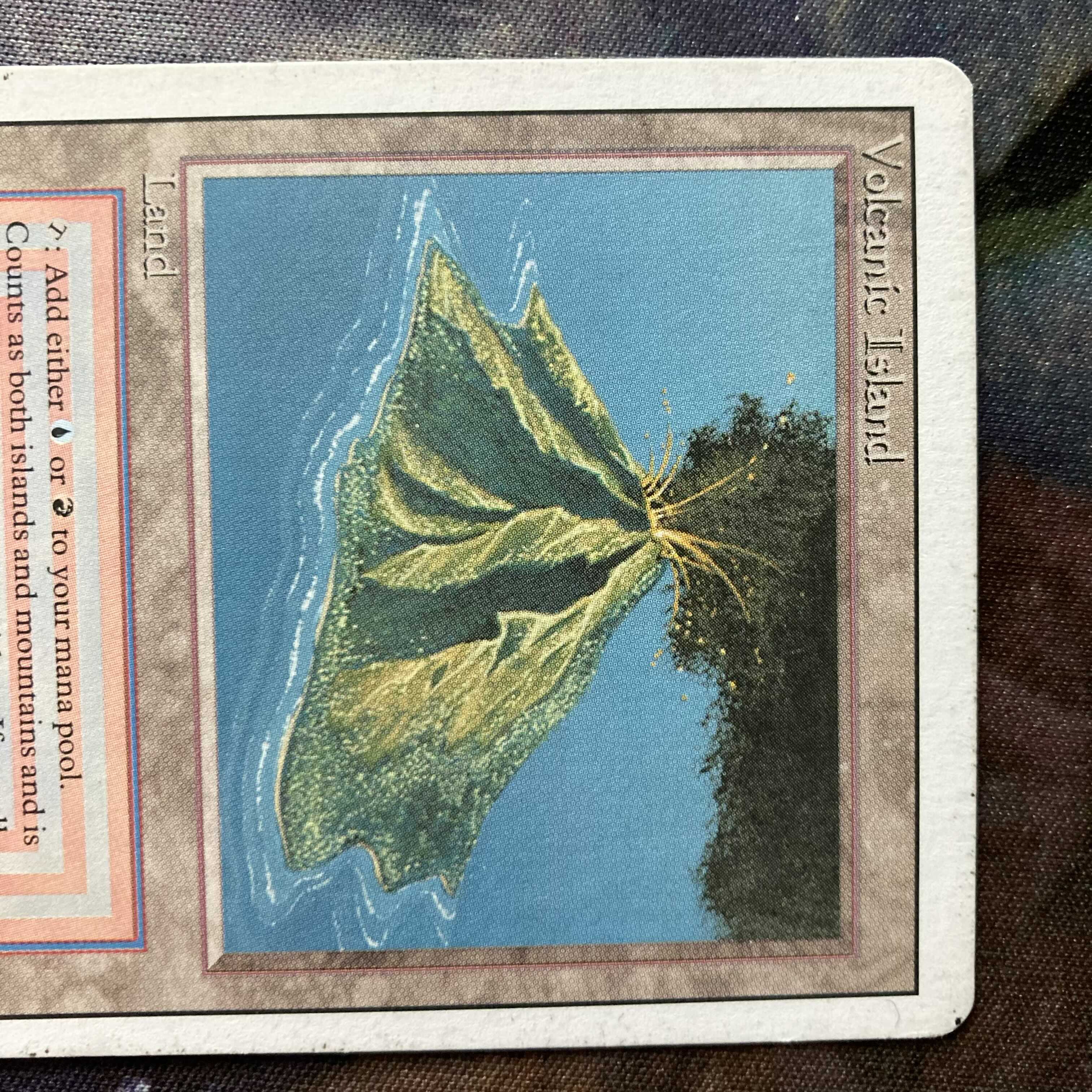 3ED volcanic island English 1 sheet Plaid