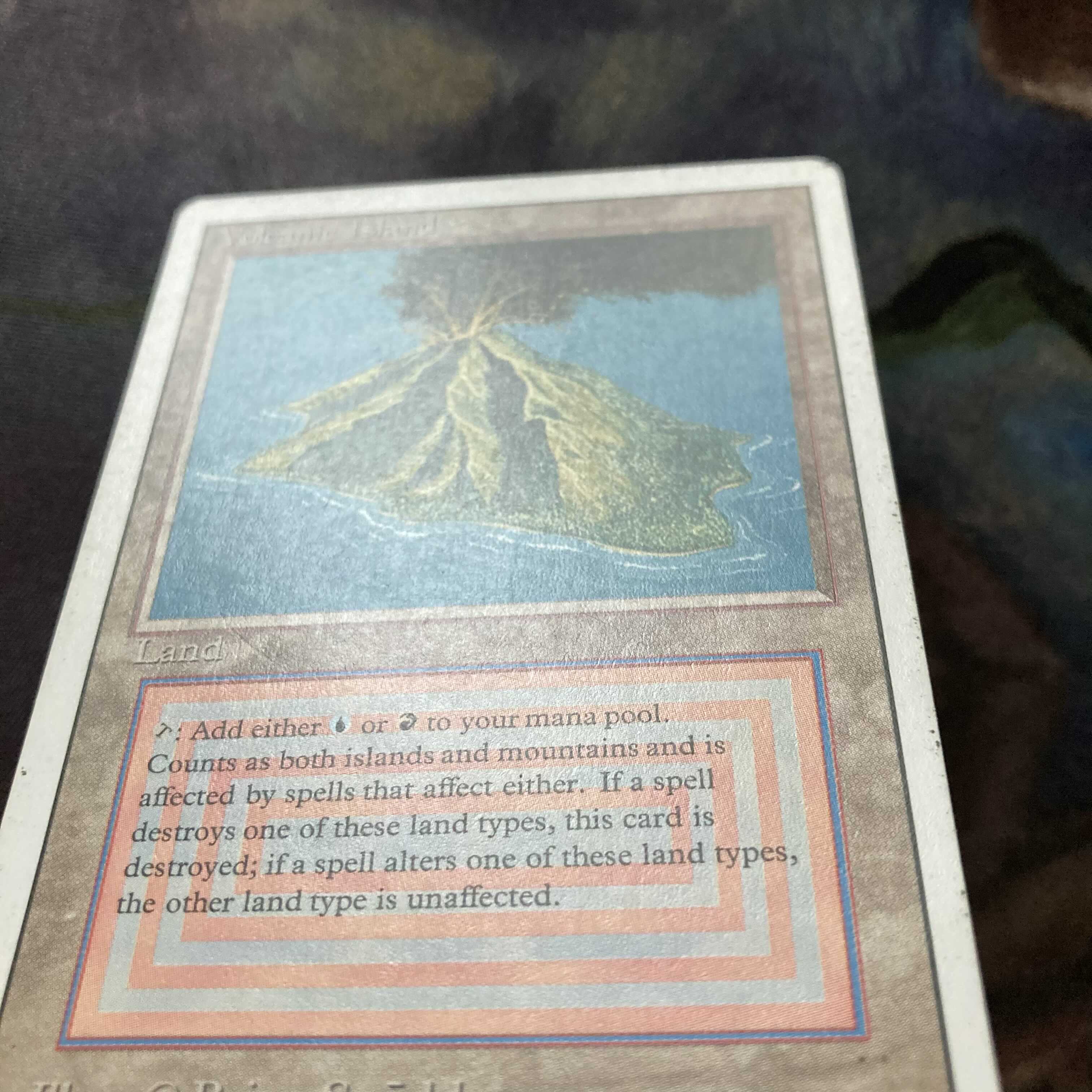 3ED volcanic island English 1 sheet Plaid