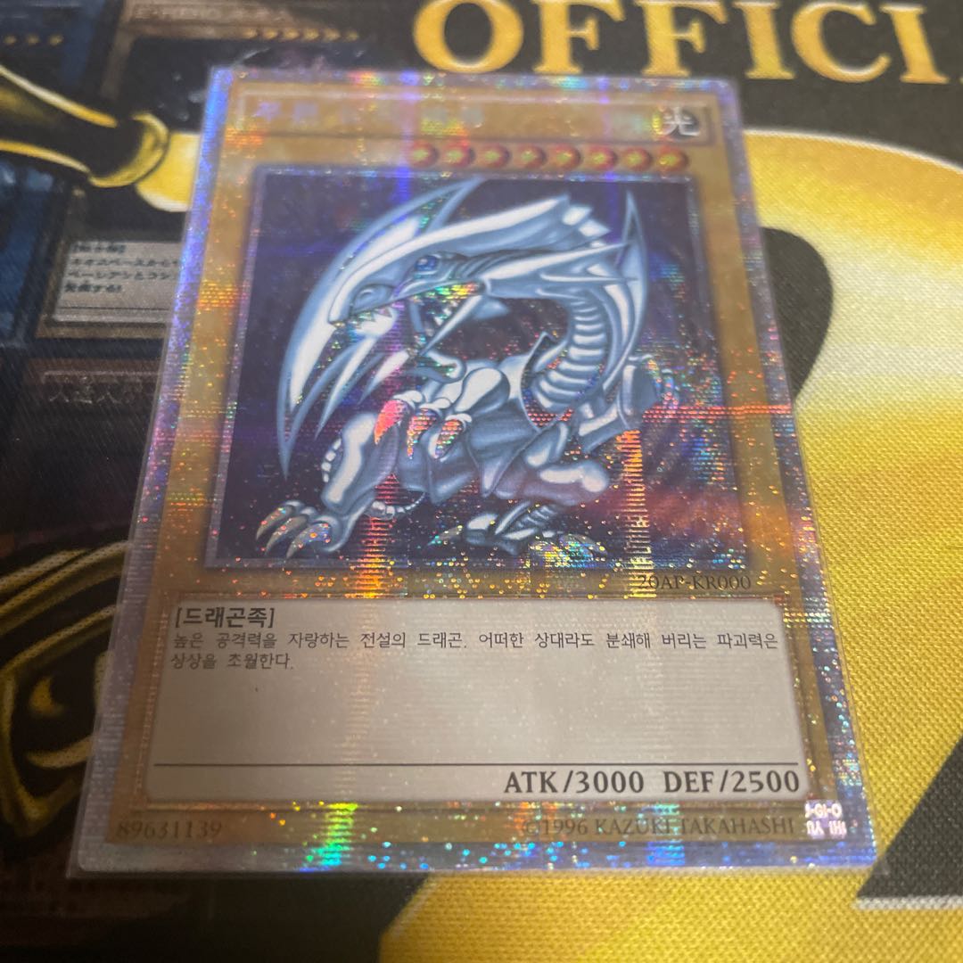 青眼の白龍 韓国語