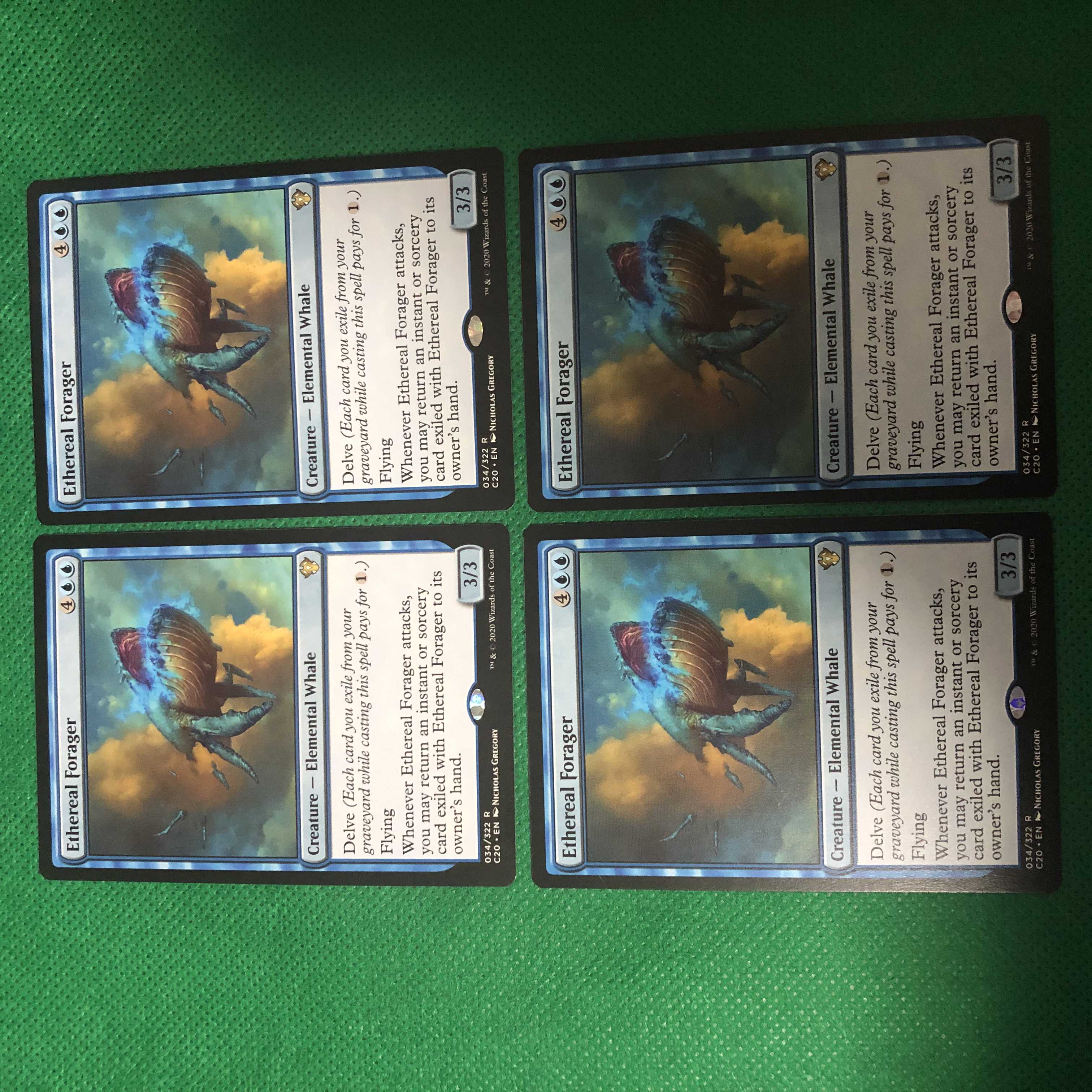 天上の餌あさり 英語版 4枚