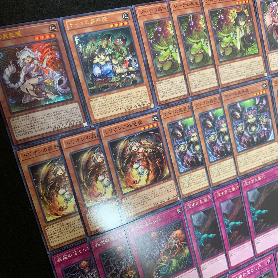 遊戯王 蟲惑魔デッキ40枚+EX15枚