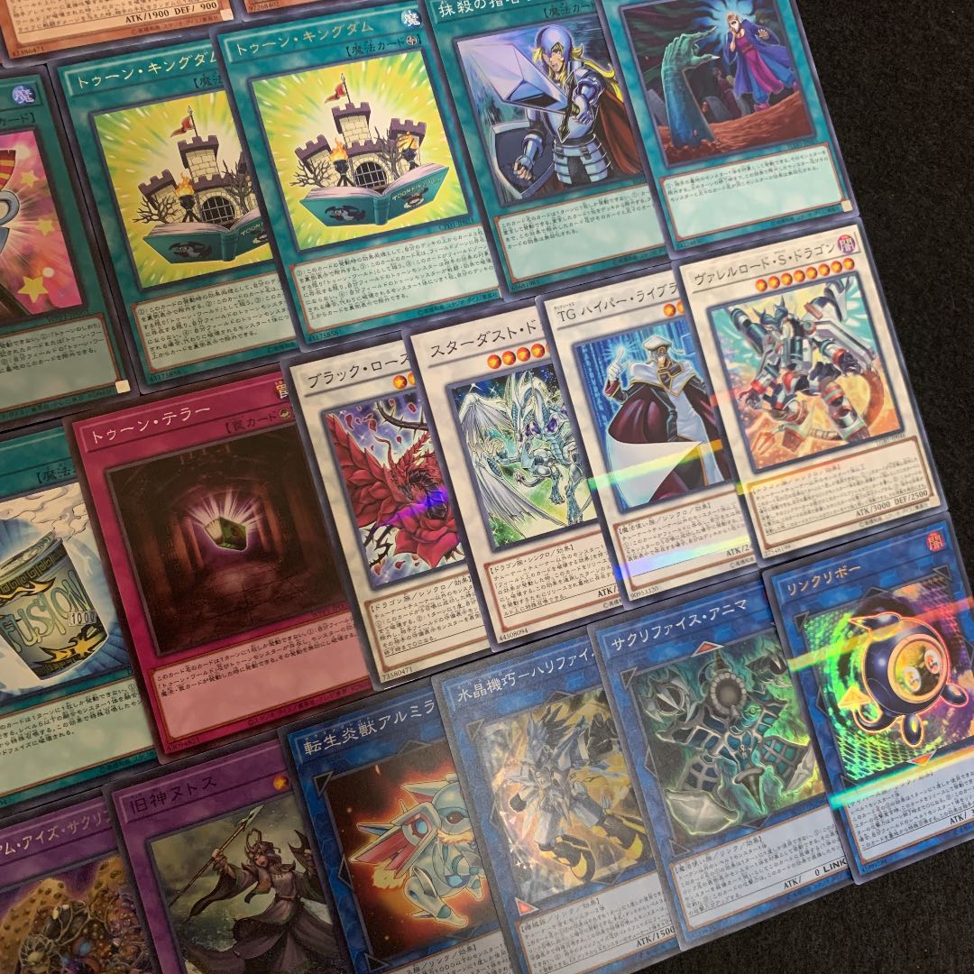 遊戯王 トゥーンデッキ40枚+EX15枚