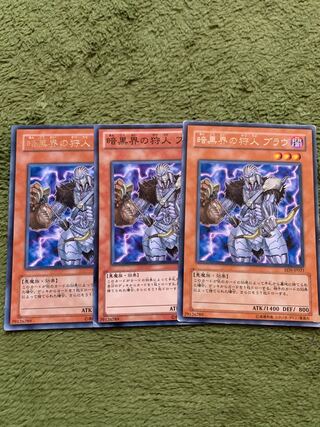 暗黒界の狩人 ブラウ　3枚