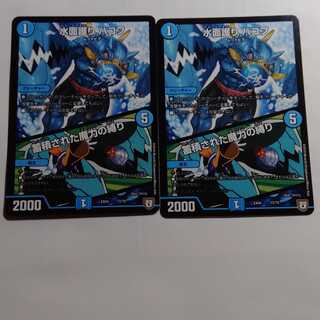 水面護り ハコフ 蓄積された魔力の縛り 2枚セット