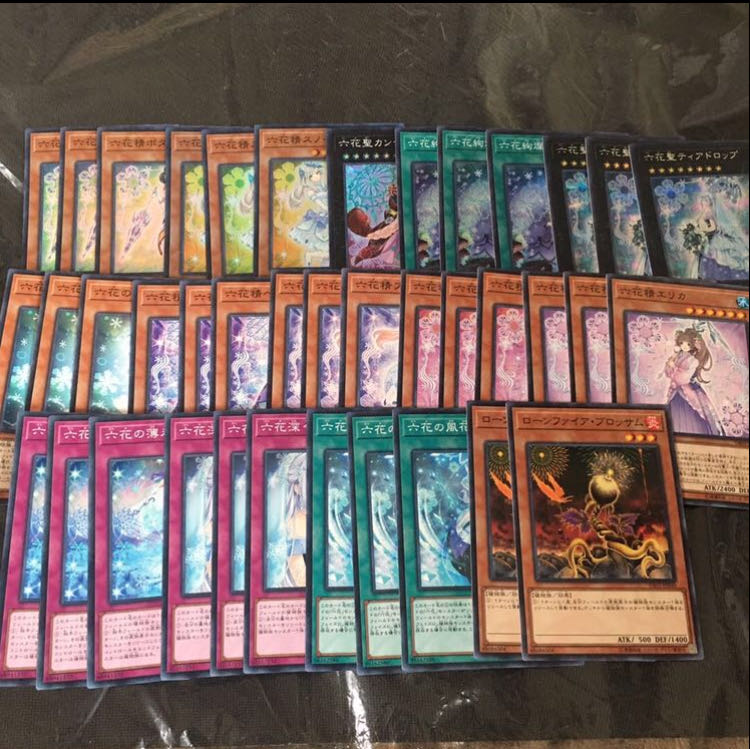 六花　デッキ　ティアドロップ　シークレット　六花絢爛