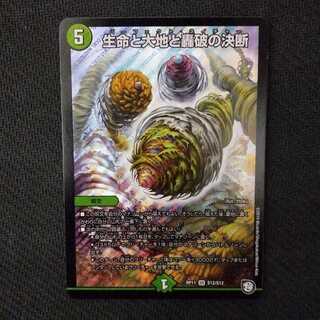 生命と大地と轟破の決断 1枚 ①