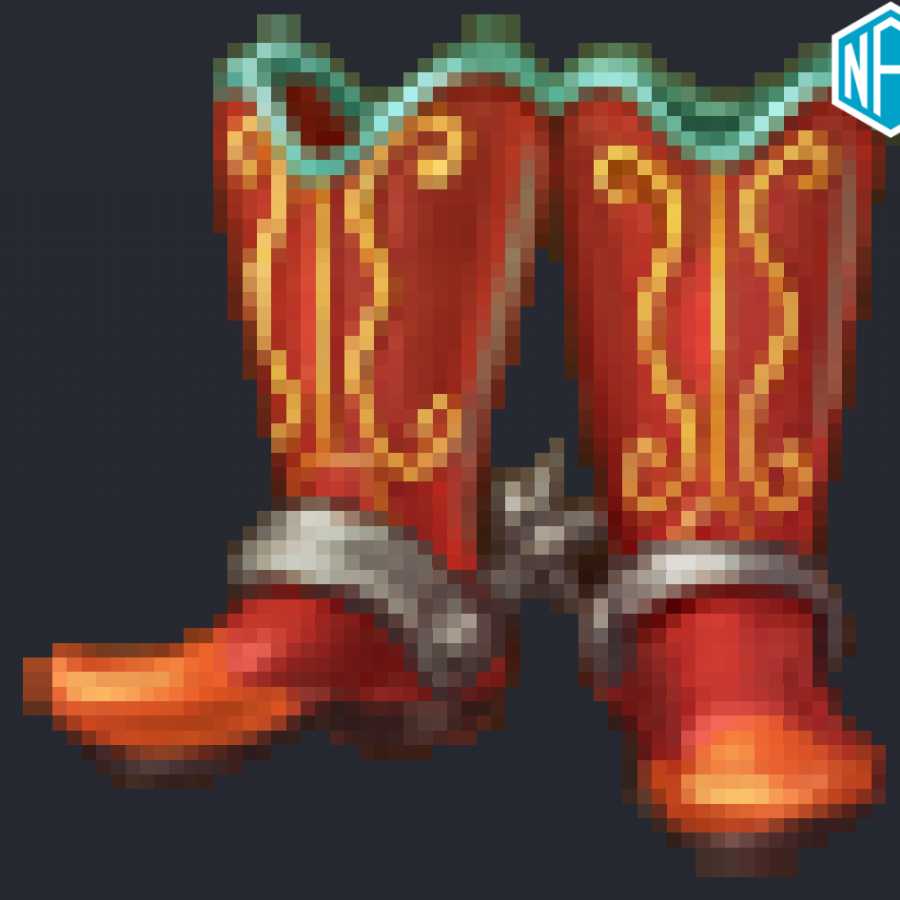 Lv90  大西部のブーツ