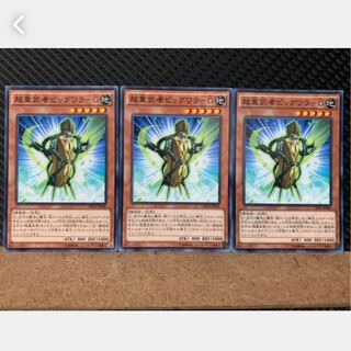 【ぽぽたん】遊戯王 4285 超重武者ビッグワラ-G 3枚 ノーマル