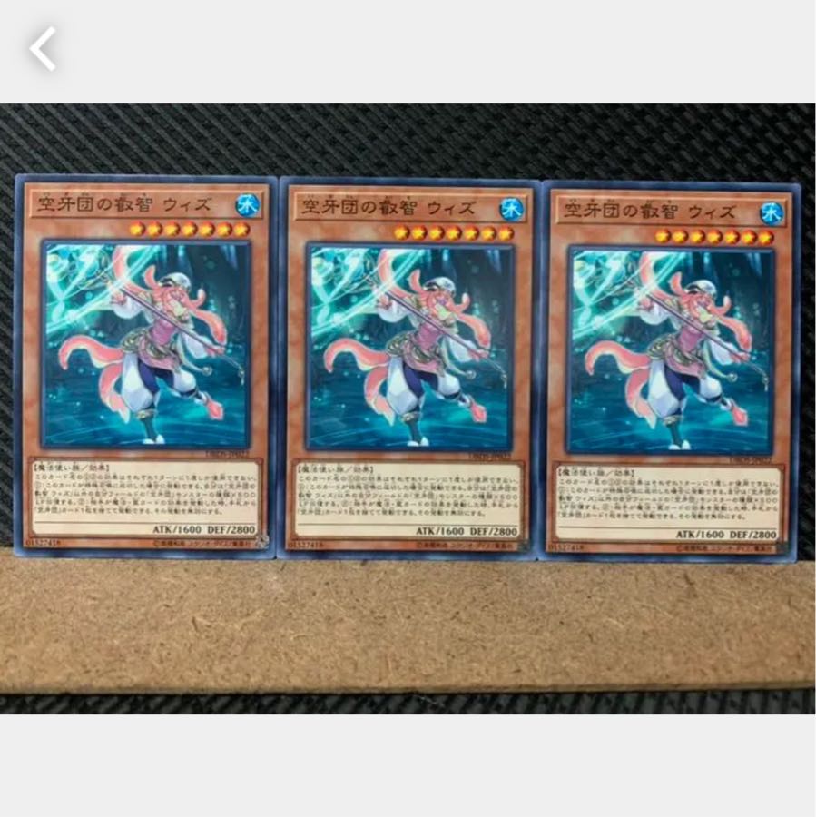 【ぽぽたん】遊戯王 4202 空牙団の叡智 ウィズ 3枚 ノーマル