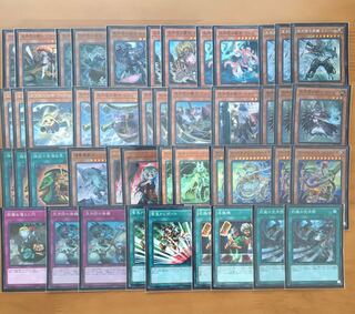 名推理型ネメシス空牙団デッキ　二重スリーブ　デッキケース＆センターカード付