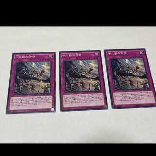 遊戯王 十二獣の方合 3枚