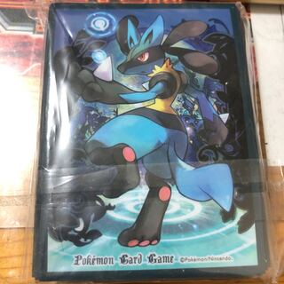 ポケモン　スリーブ　ルカリオ　未使用品　64枚