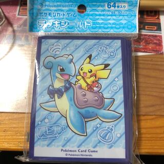 ポケモン　スリーブ　ラプラスに乗って　未開封品　64枚