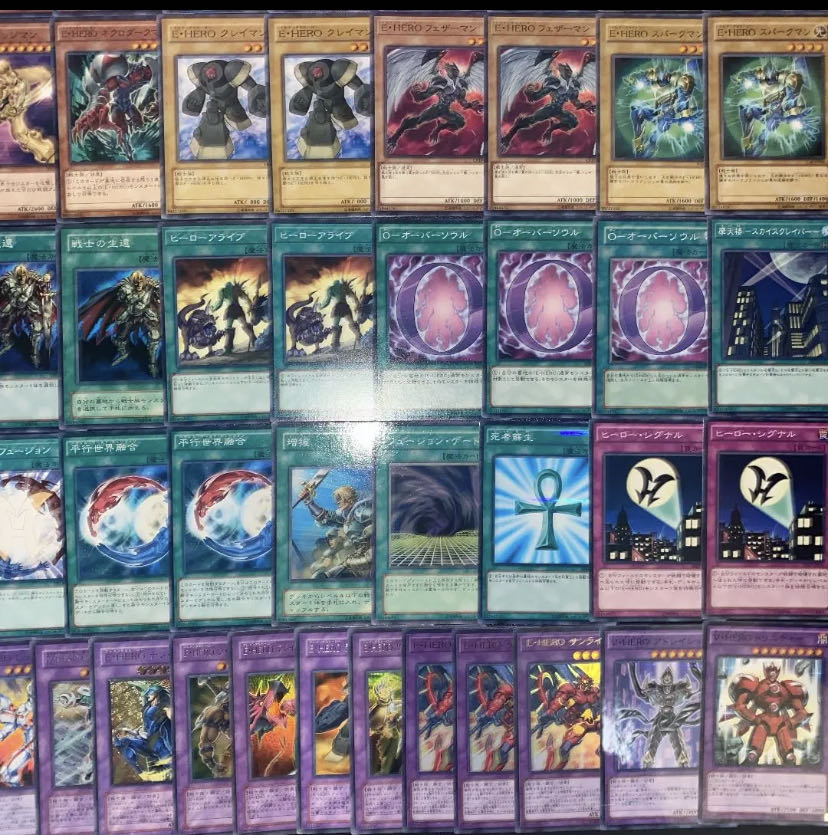 遊戯王 ガチ構築!!No.4 E HEROデッキ40枚+EX15枚