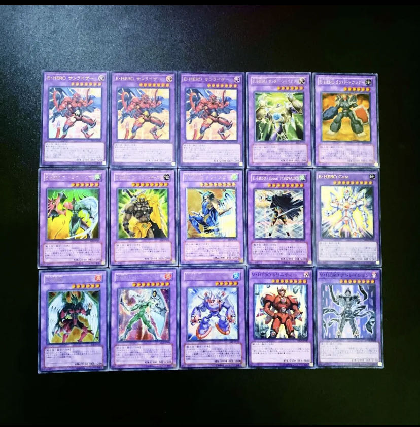 遊戯王 ガチ構築!!No.4 E HEROデッキ40枚+EX15枚