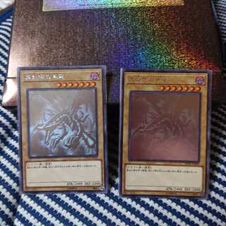 真紅眼の黒竜 ホロ×2枚
