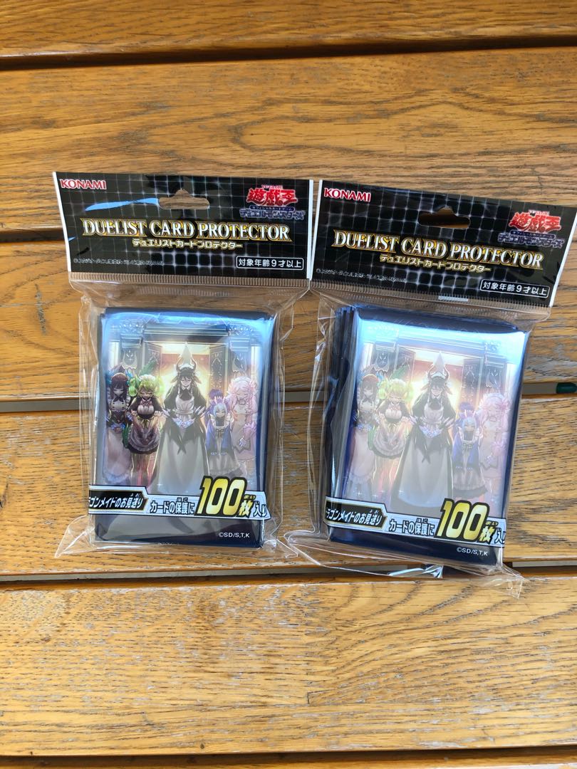 遊戯王　ドラゴンメイドのお見送り　スリーブ