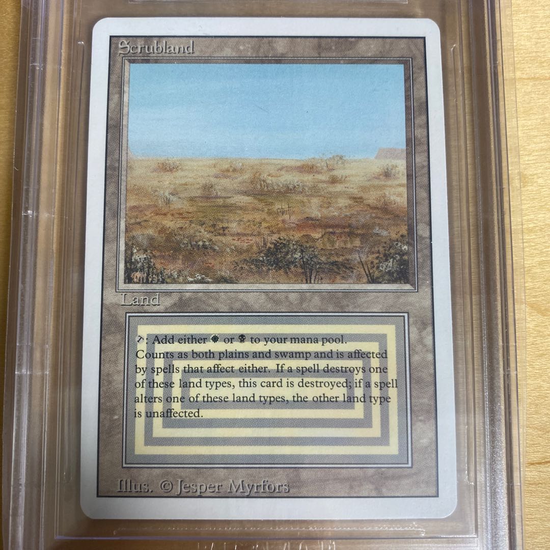 Scrubland 3ED BGS8.5 1枚