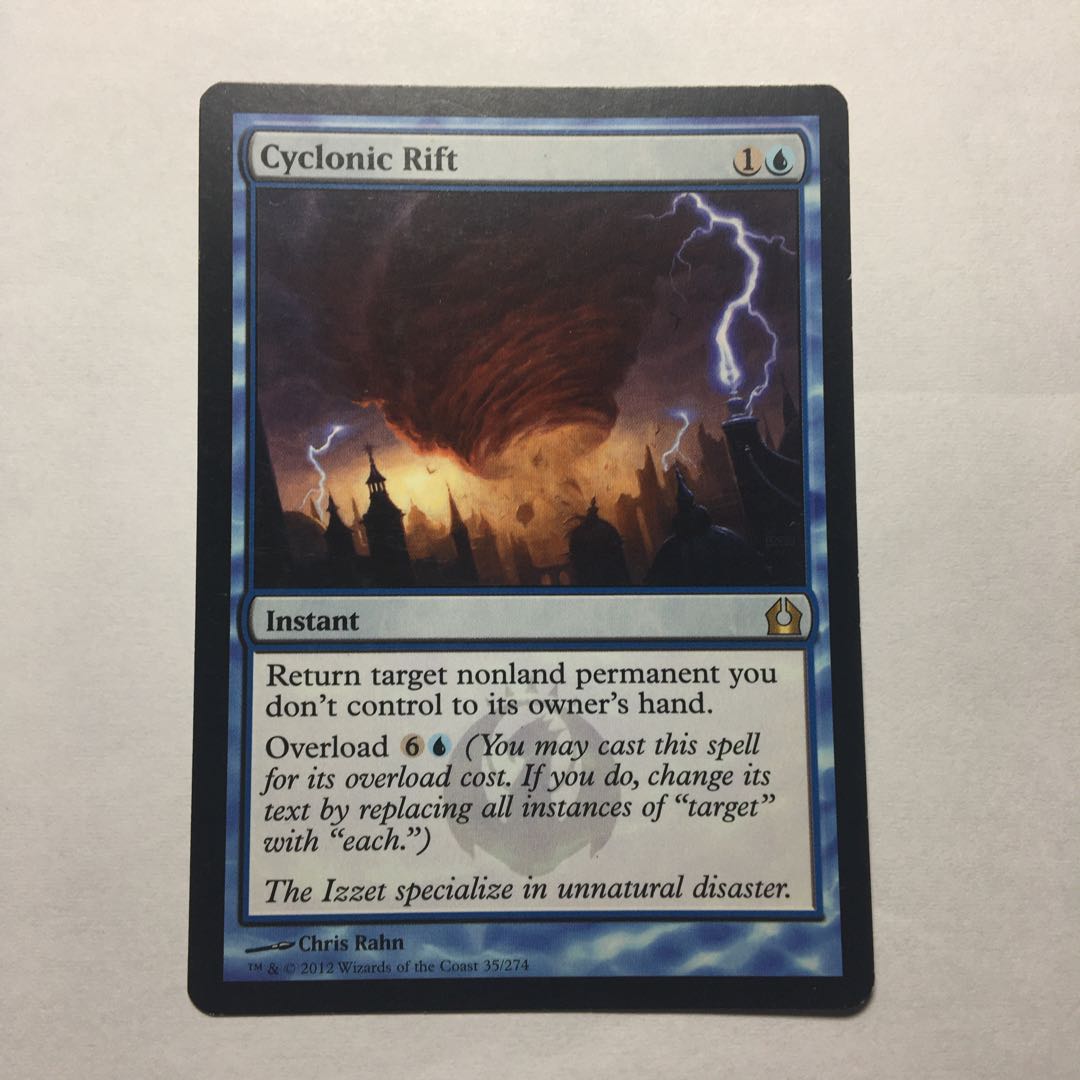 MTG RTR サイクロンの裂け目　英語　1枚