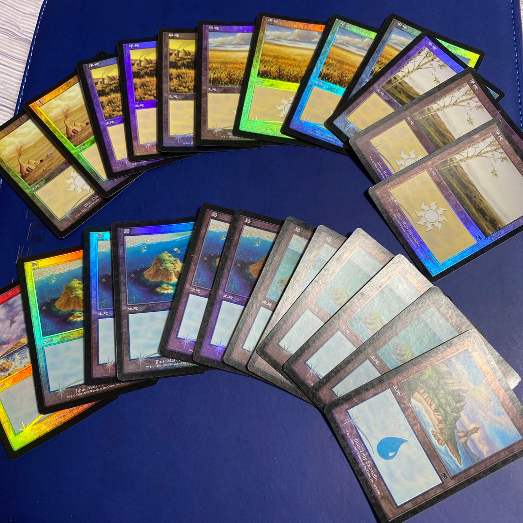 あおい様用 基本土地foil200枚まとめ売り 30枚