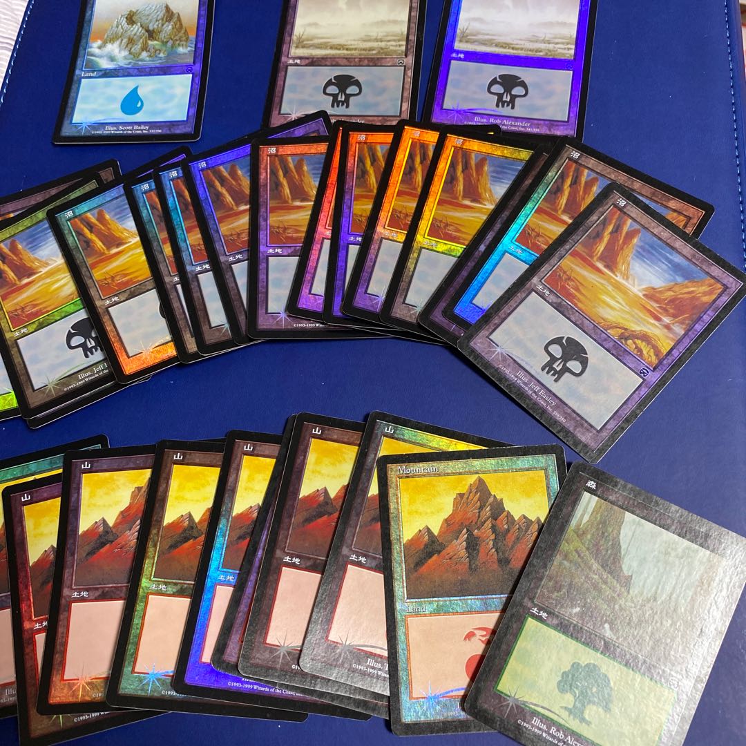 あおい様用 基本土地foil200枚まとめ売り 30枚