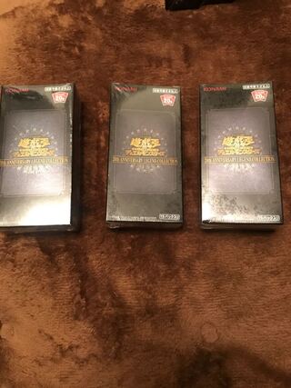 遊戯王 - イチ レジェンドコレクション 未開封3BOX 遊戯王OCGデュエルモンスターズ 20th ANNIVERSARY LEGEND