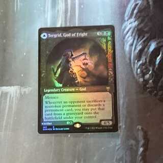【MTG】恐怖の神、ターグリッド(英)ショーケースFoil