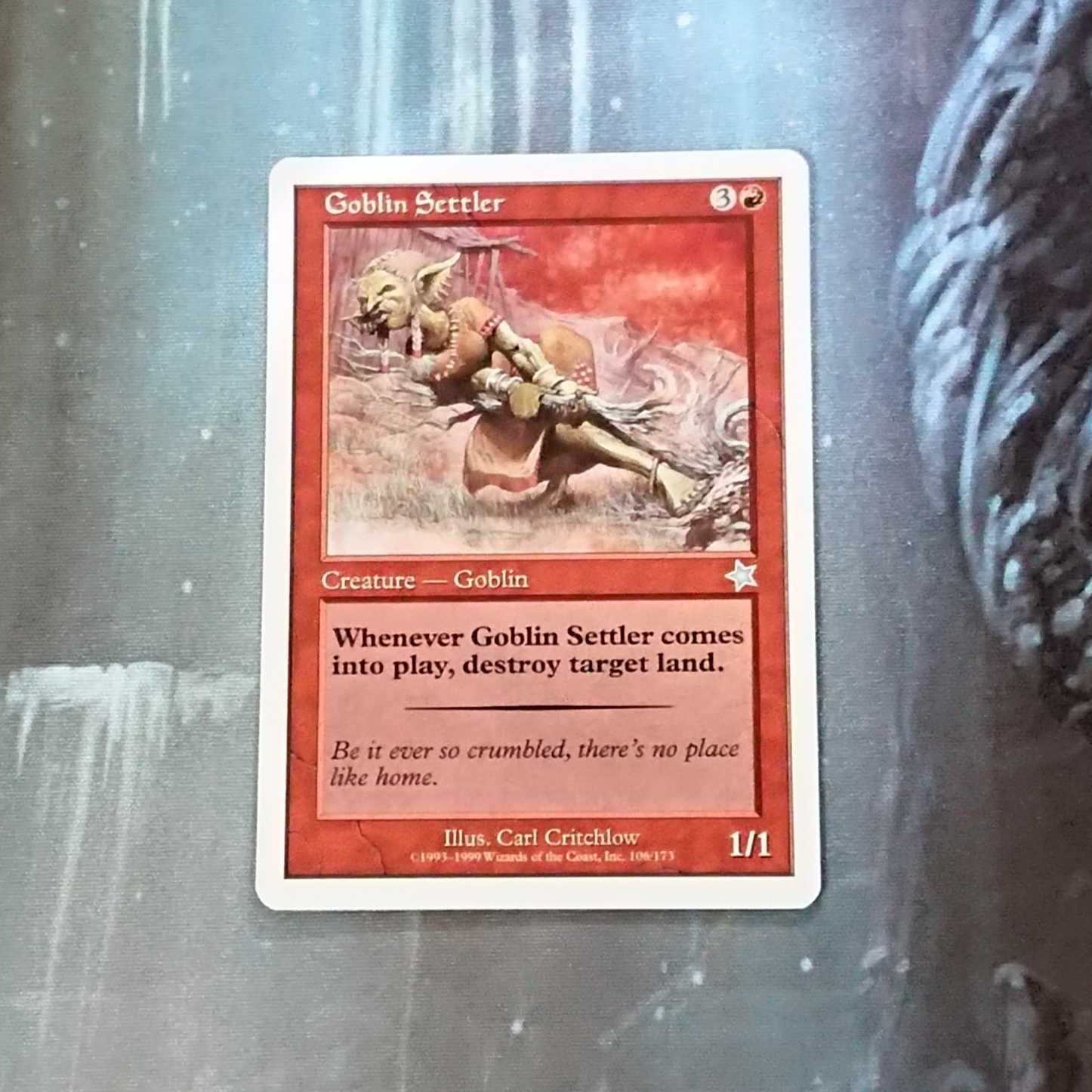 【MTG】Goblin Settler 1枚