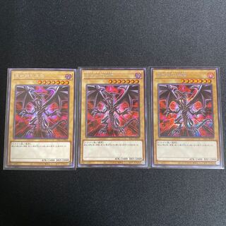 真紅眼の黒竜　シク　絵違い3枚【PAC1-JP031】