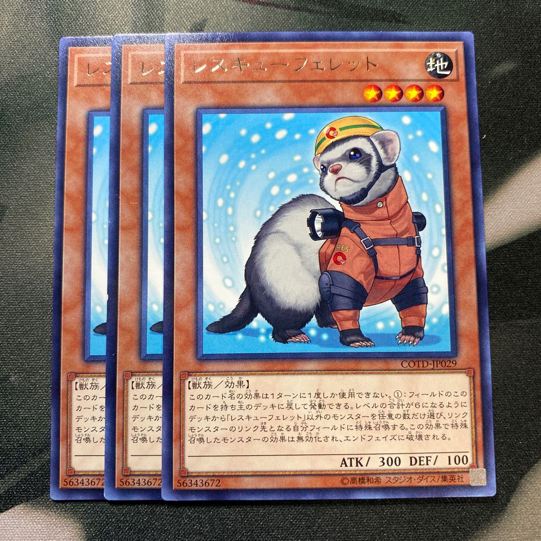 レスキューフェレット レア