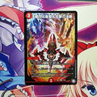 瞬閃と疾駆と双撃の決断