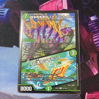 闘争類拳嘩目 ステゴロ・カイザー｜お清めシャラップ R