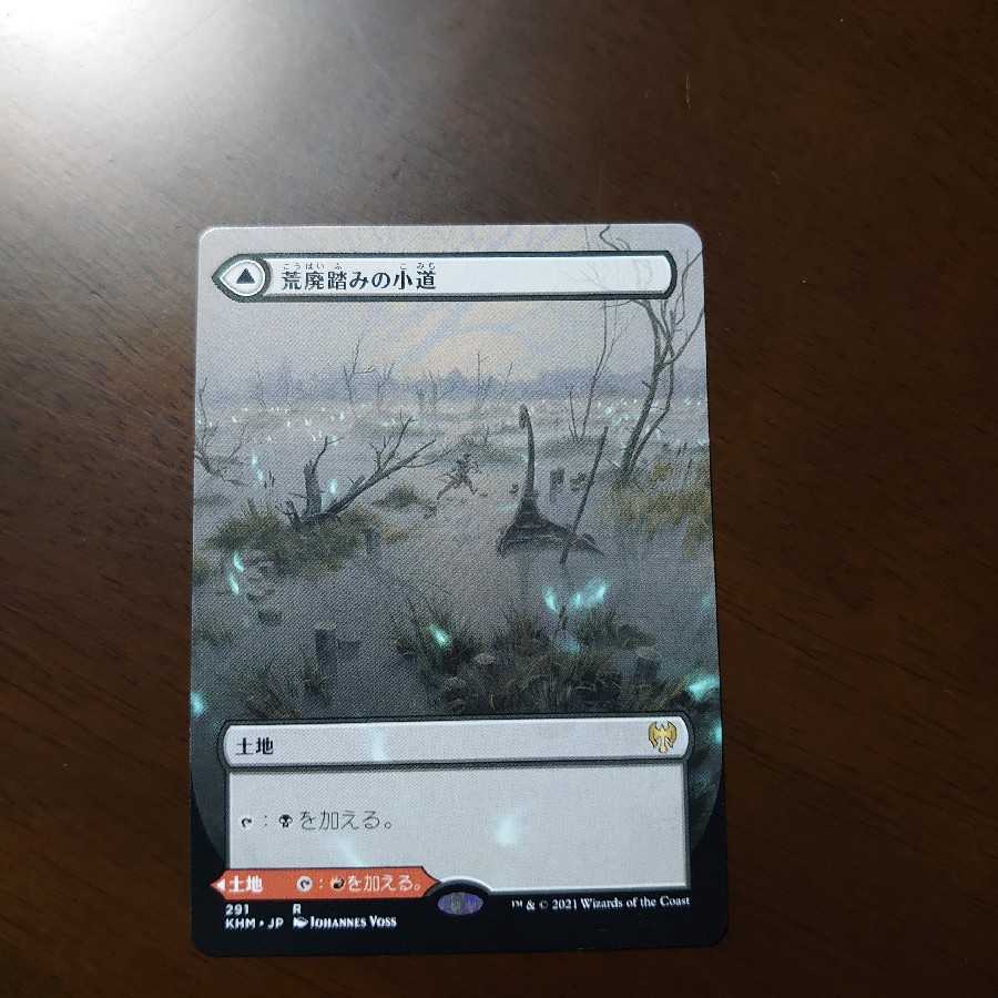 荒廃踏みの小道