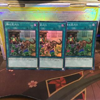 隣の芝刈り スーパーレア 3枚