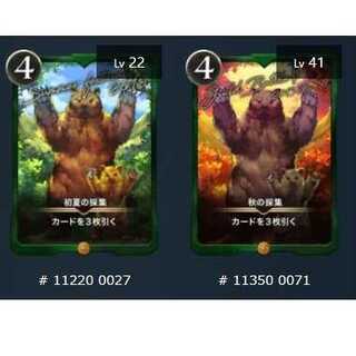 2枚セット 初夏の採集＆秋の採集