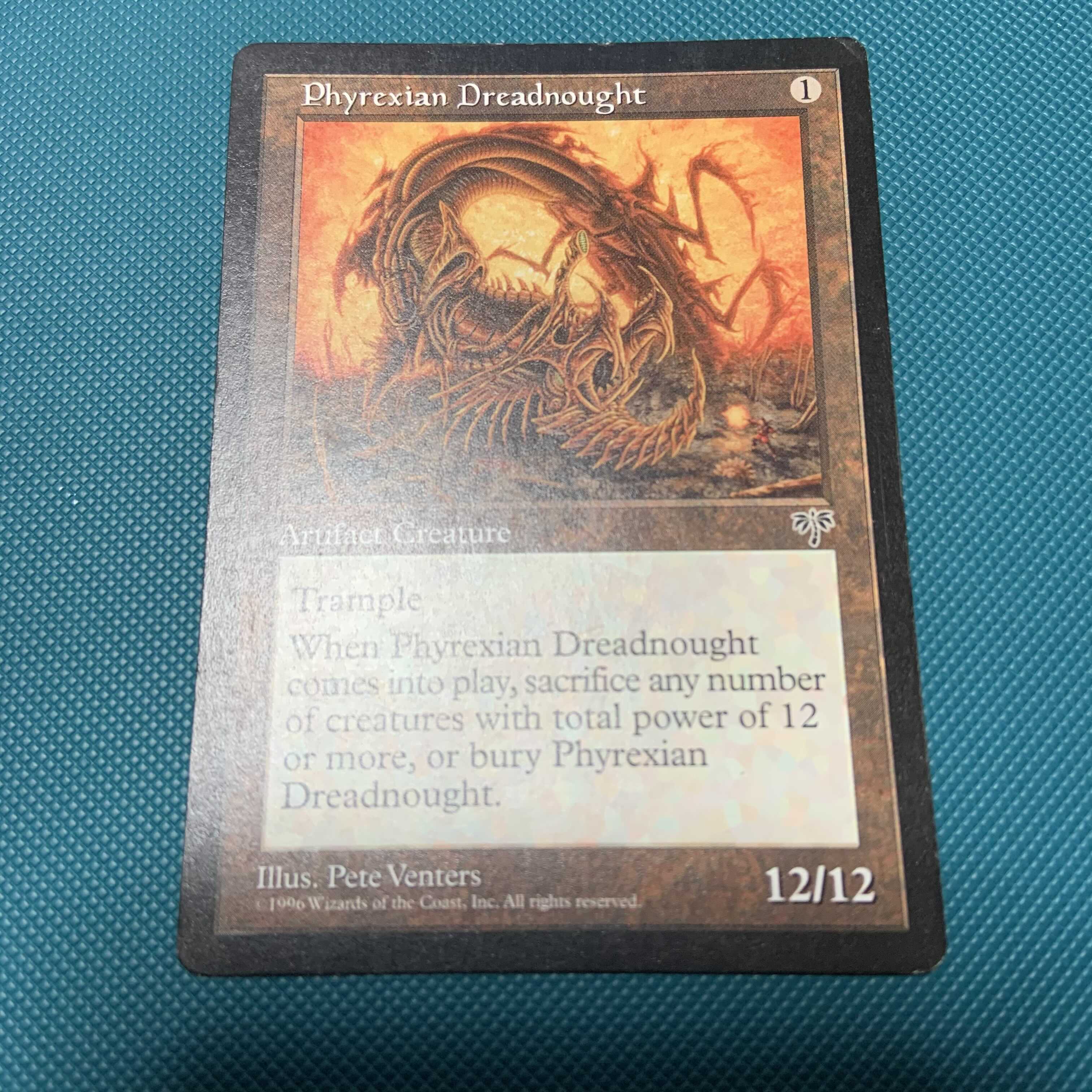 ファイレクシアンドレッドノート/Phyrexian Dreadnought 英語