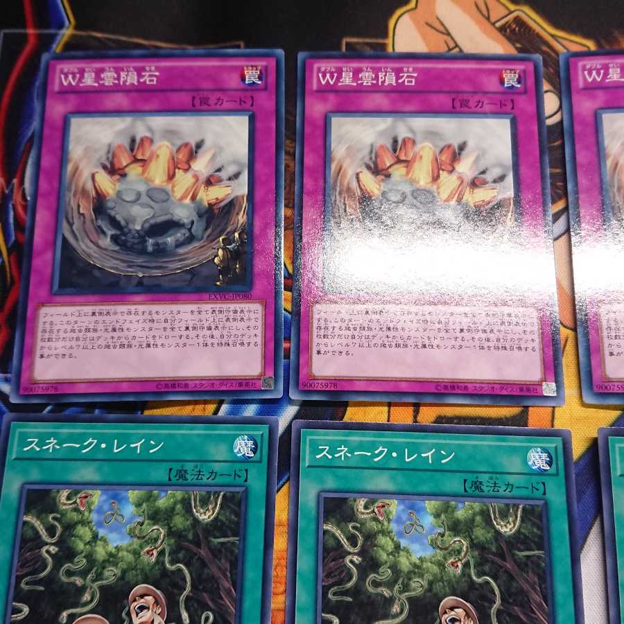 W星雲隕石&スネーク・レイン各3枚