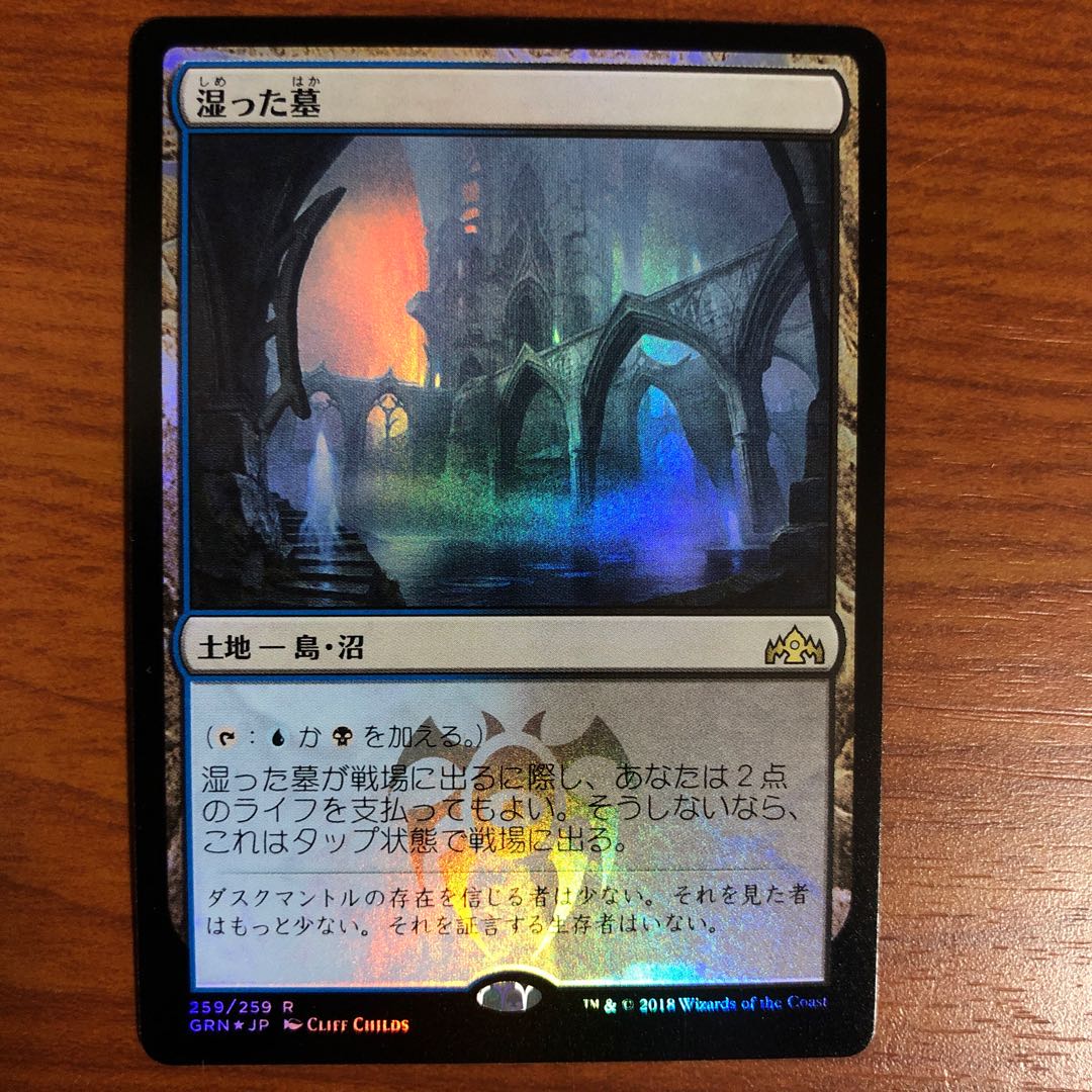 湿った墓 日 foil GRN 1枚
