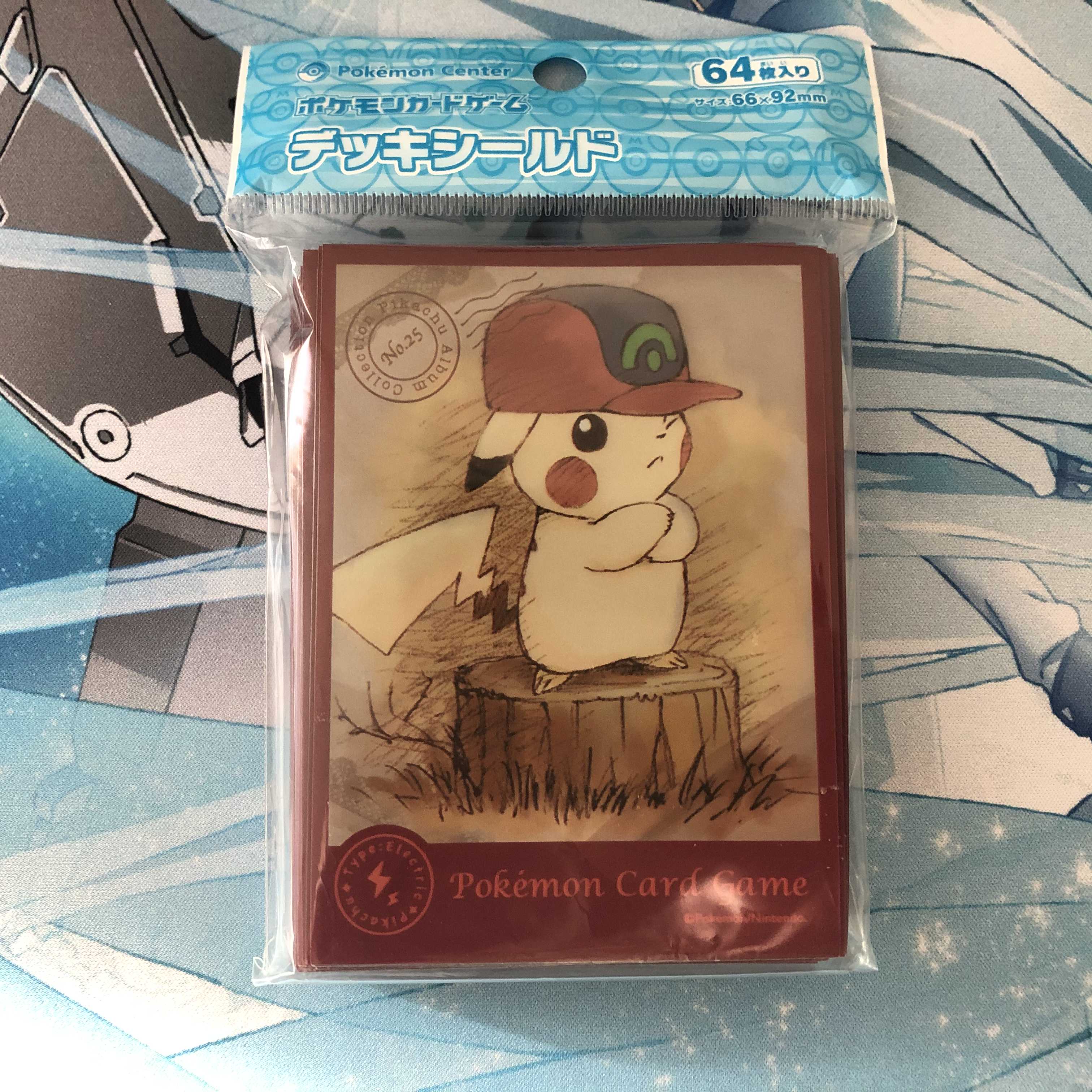 ポケモンカード デッキシールド ぼうしをかぶったピカチュウ ホウエン