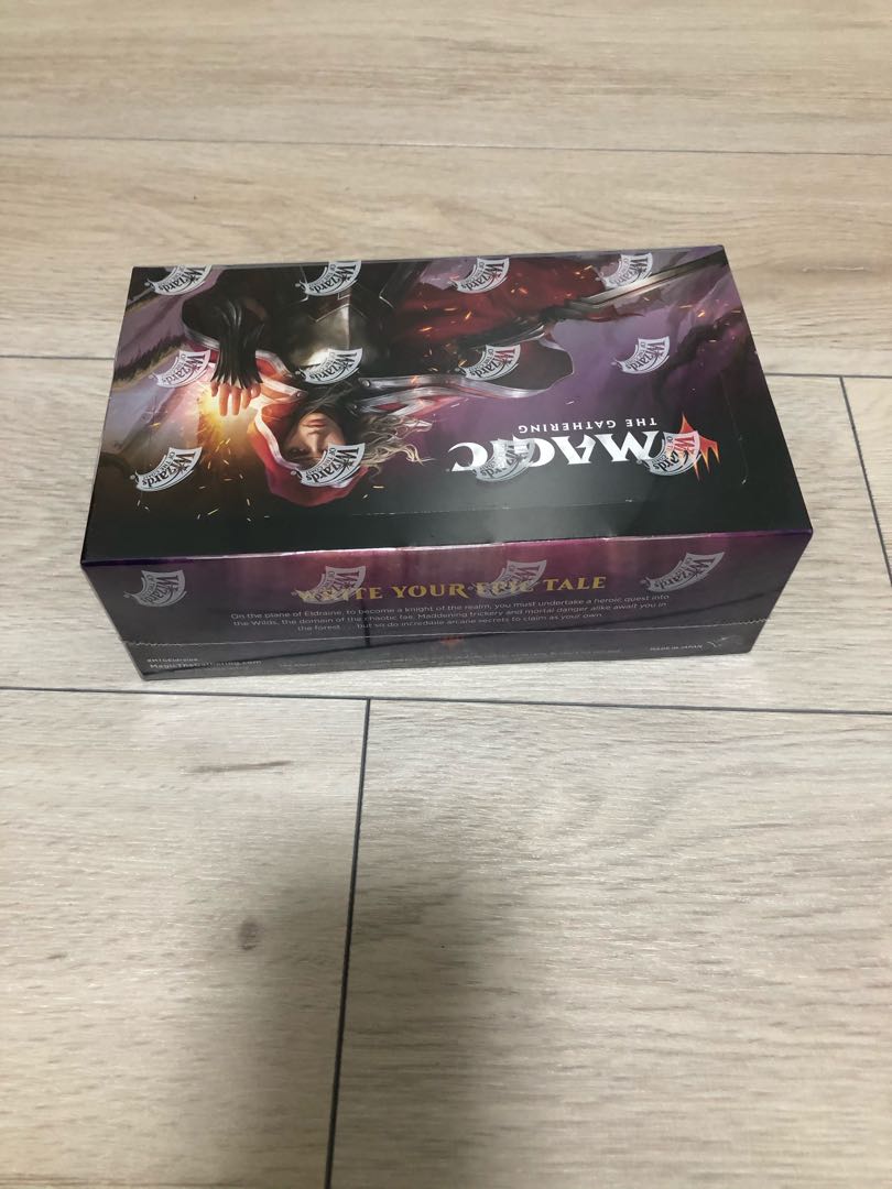 エルドレインの王権 ブースターbox 英語版 未開封