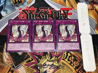 漆黒の薔薇の開華 レア 3枚セット てら