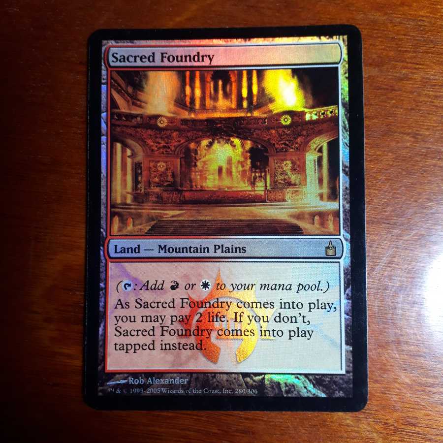 聖なる鋳造所 foil